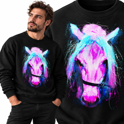 BLUZA   ZWIERZĘTA KOŃ 1